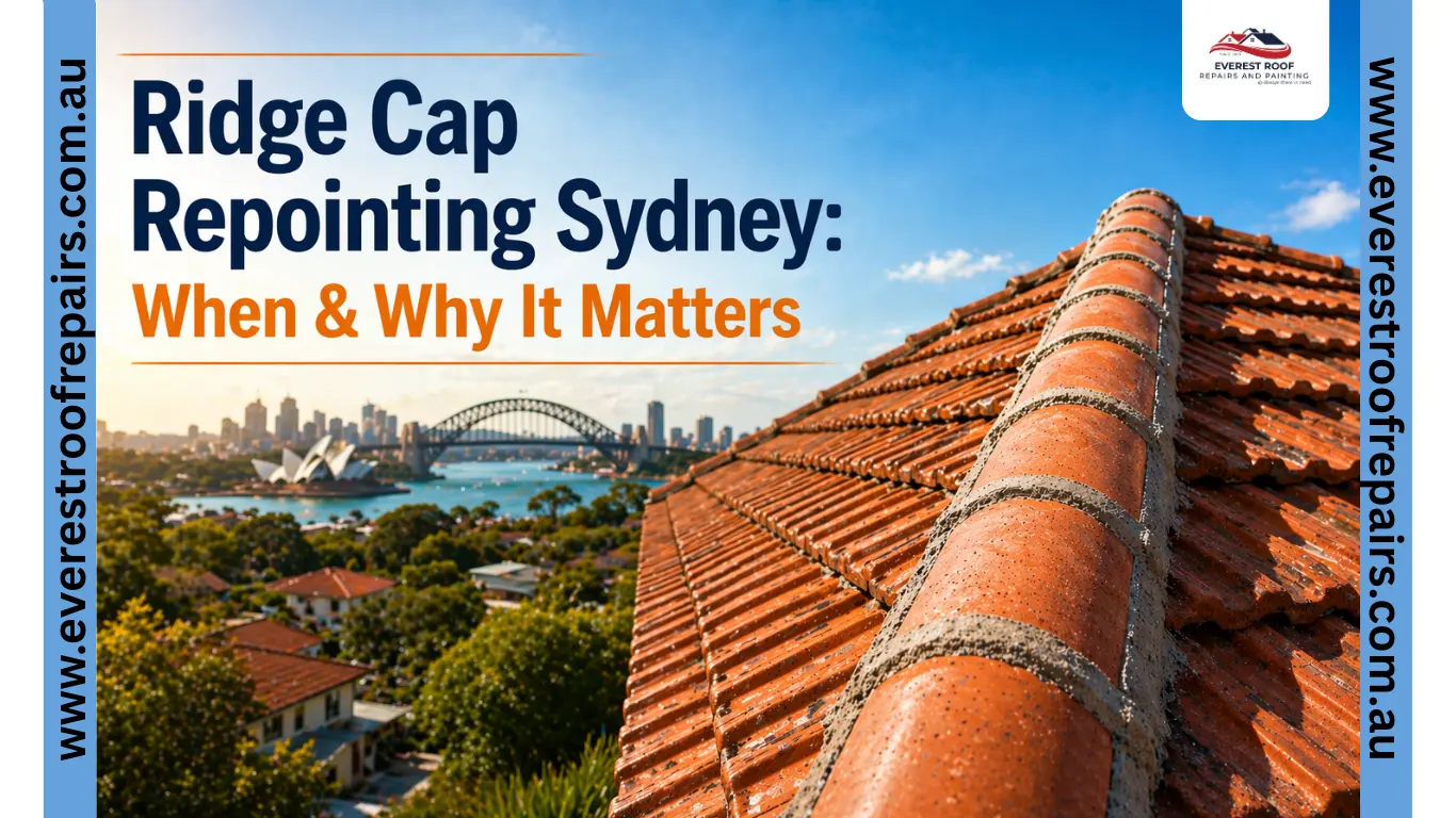 idge Cap Repointing Sydney: When & Why It Matters