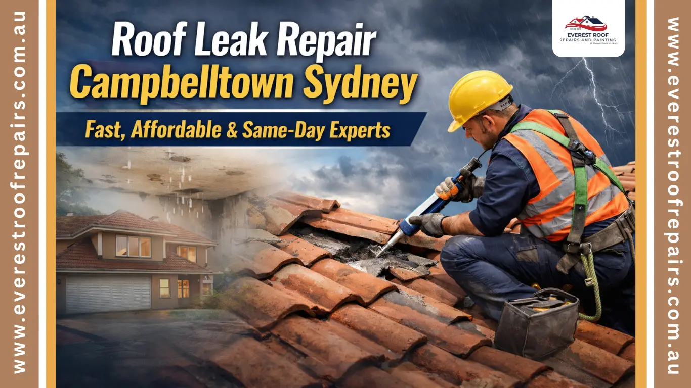 Roof Leak Repair Campbelltown Sydney – Fast, Affordable & Same-Day Experts