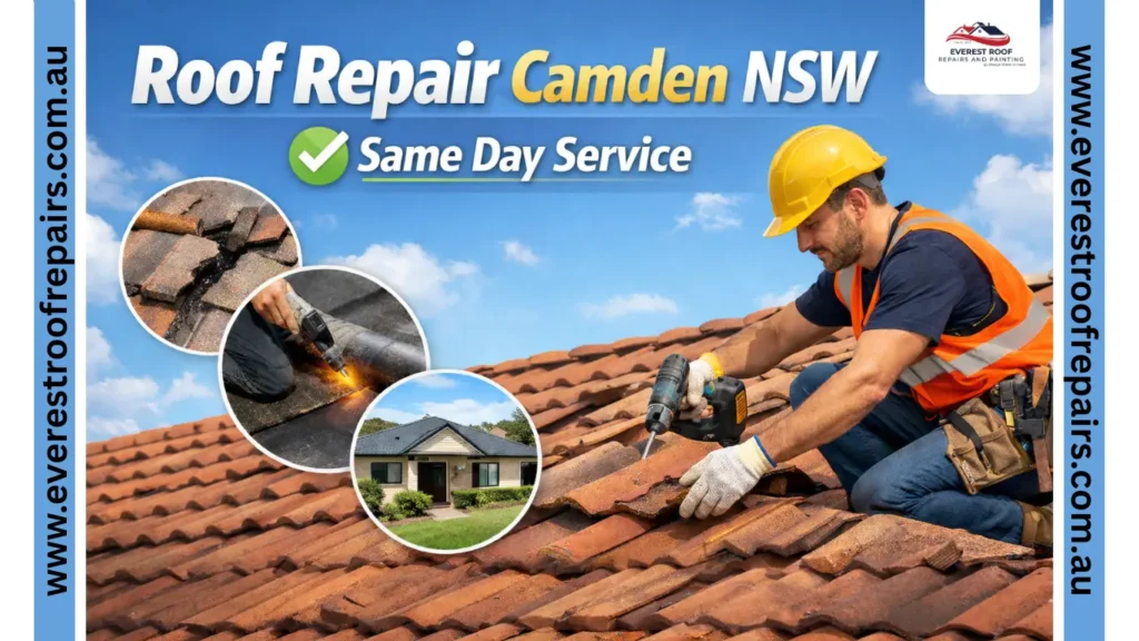 Roof Repair Camden NSW – Same Day Service