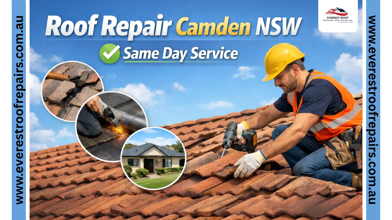 Roof Repair Camden NSW – Same Day Service