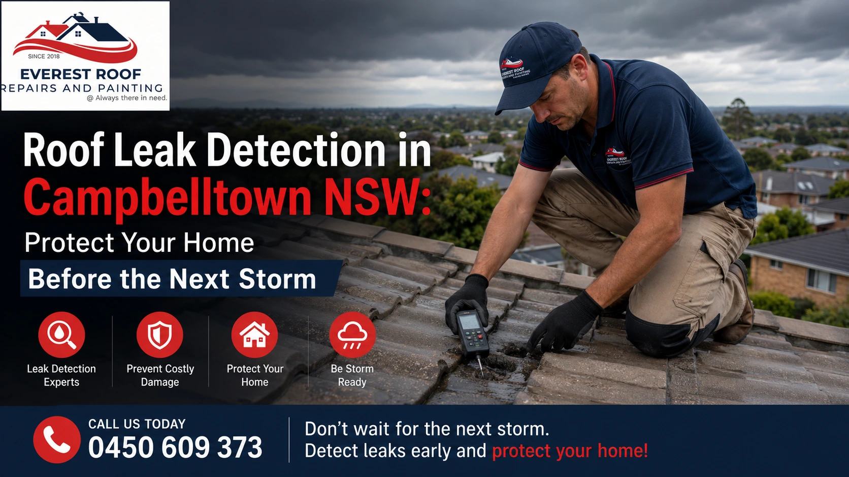 Roof Leak Detection in Campbelltown NSW Protect Your Home Before the Next Storm
