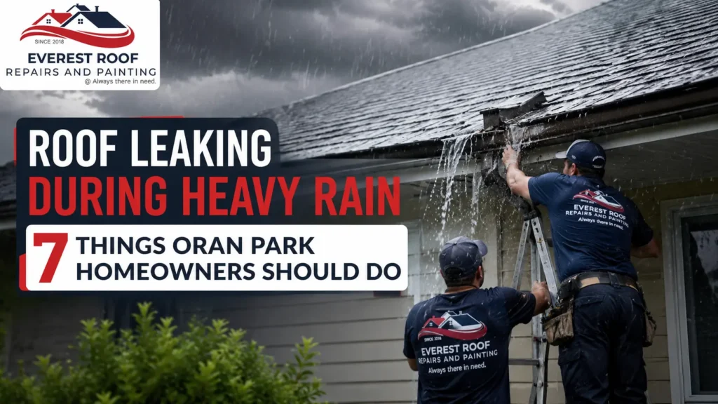 Roof Leaking During Heavy Rain 7 Things Oran Park Homeowners Should Do