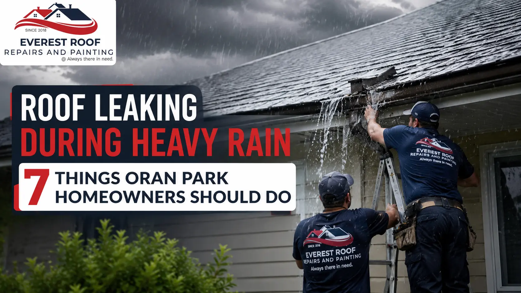 Roof Leaking During Heavy Rain 7 Things Oran Park Homeowners Should Do