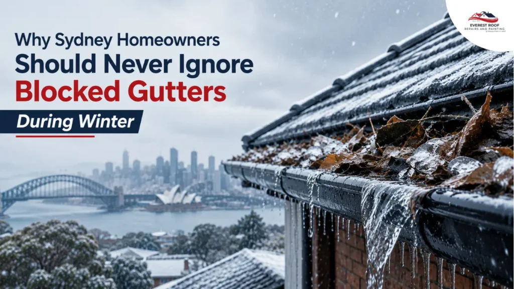 Why Sydney Homeowners Should Never Ignore Blocked Gutters During Winter