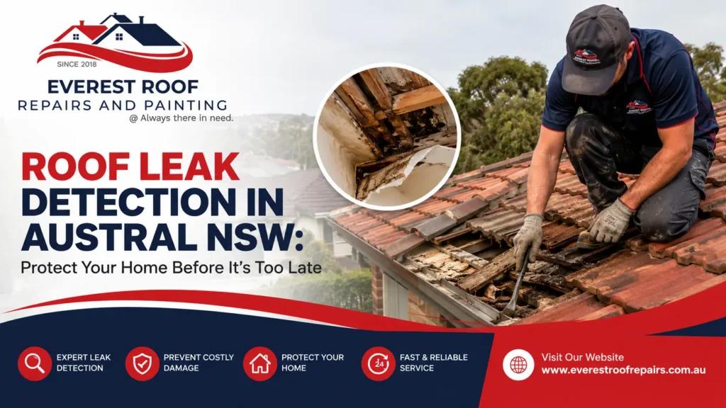 Roof Leak Detection in Austral NSW Protect Your Home Before It's Too Late