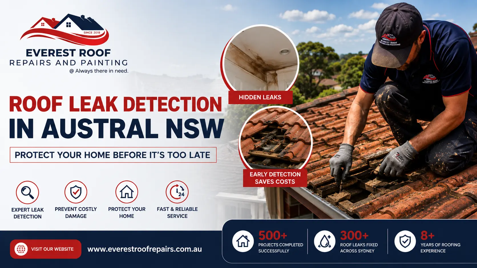 Roof Leak Detection in Austral NSW