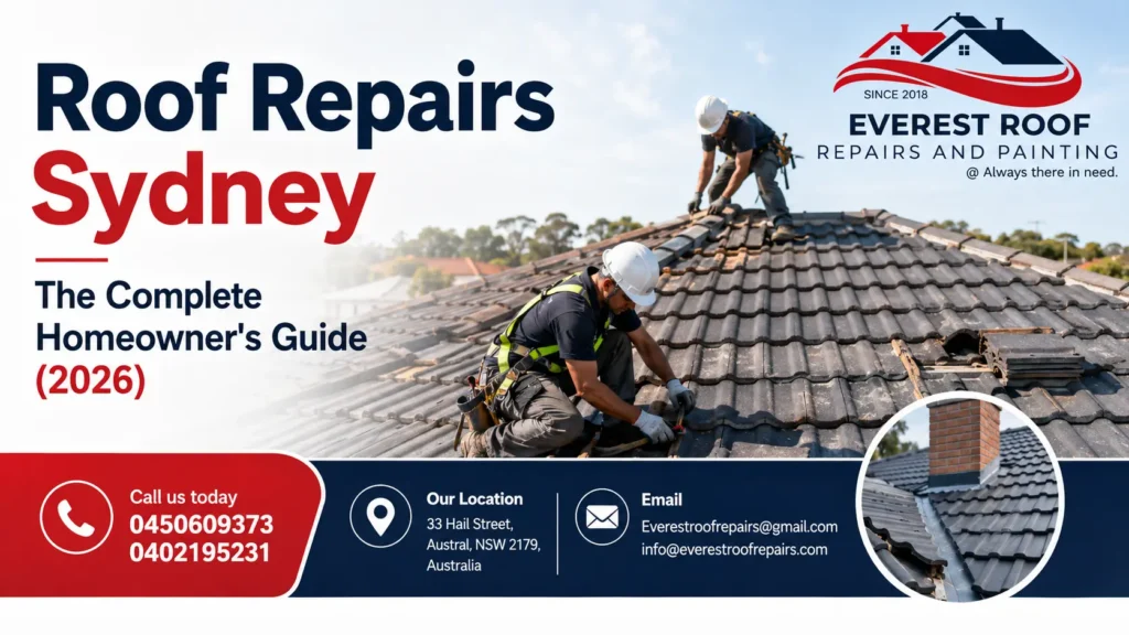 Roof Repairs Sydney: The Complete Homeowner's Guide (2026)