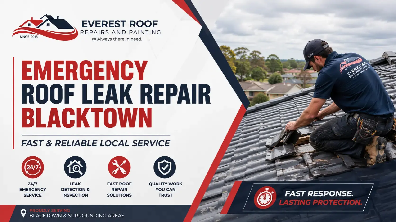 Emergency Roof Leak Repair Blacktown: Fast & Reliable Local Service