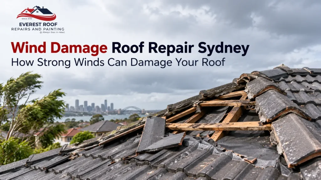 Wind Damage Roof Repair Sydney How Strong Winds Can Damage Your Roof